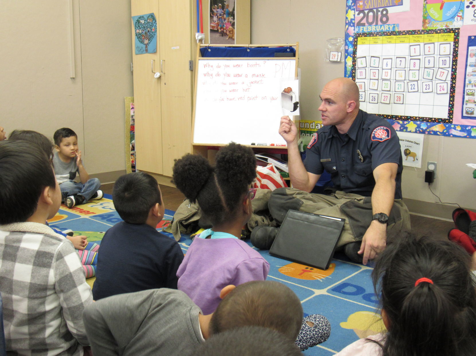 Preschool fire safety